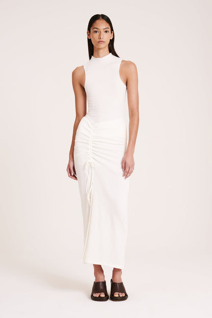PETA RUCHED SKIRT