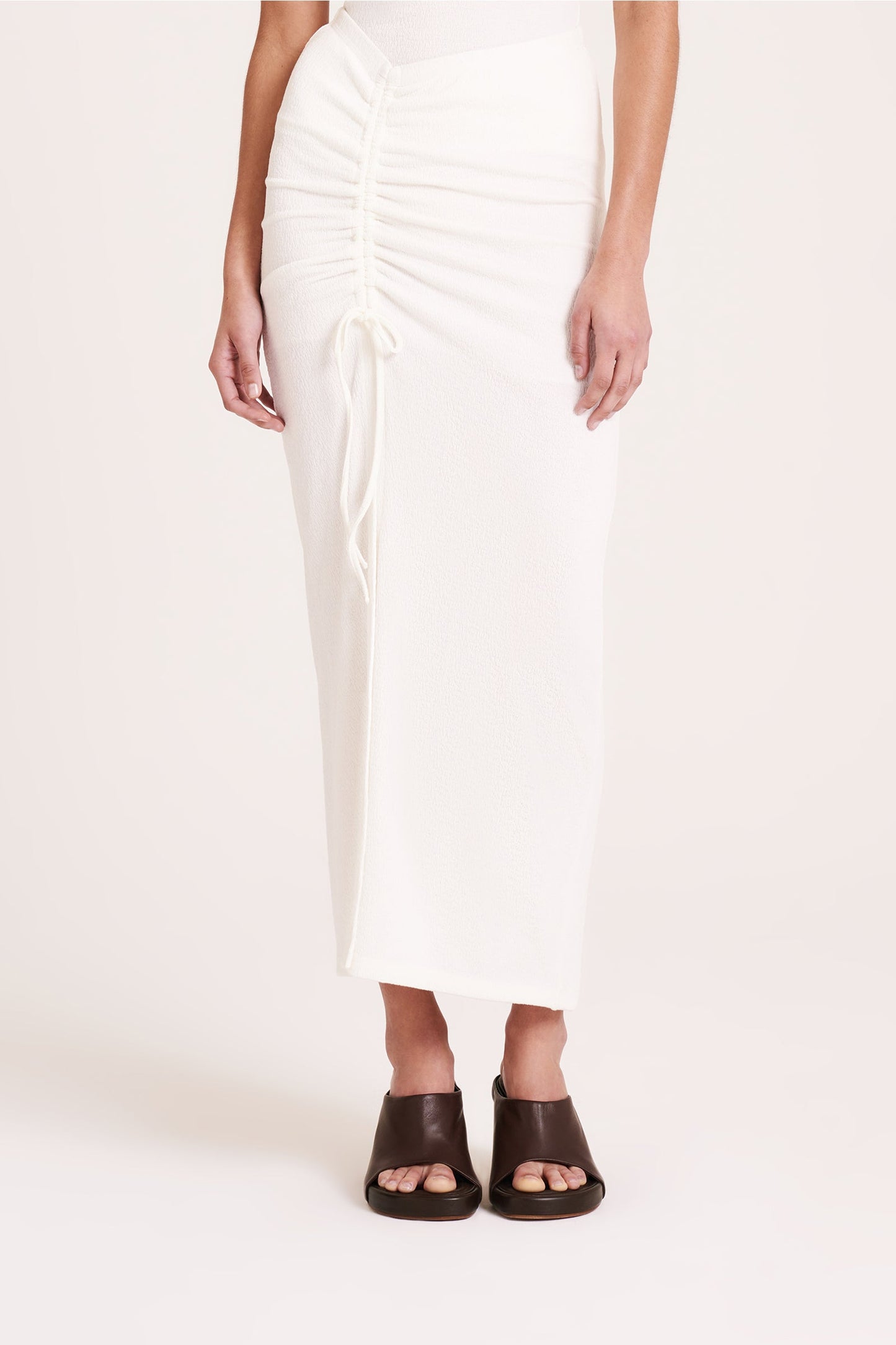 PETA RUCHED SKIRT