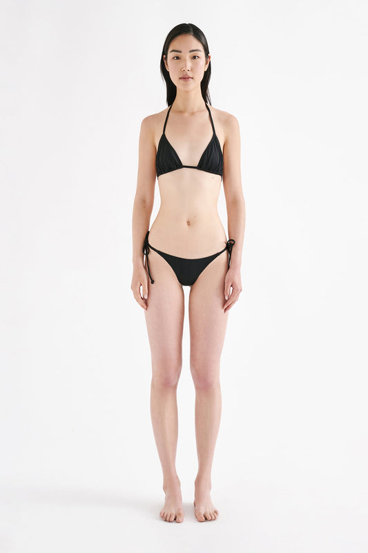 RIB STRING BIKINI BRIEF