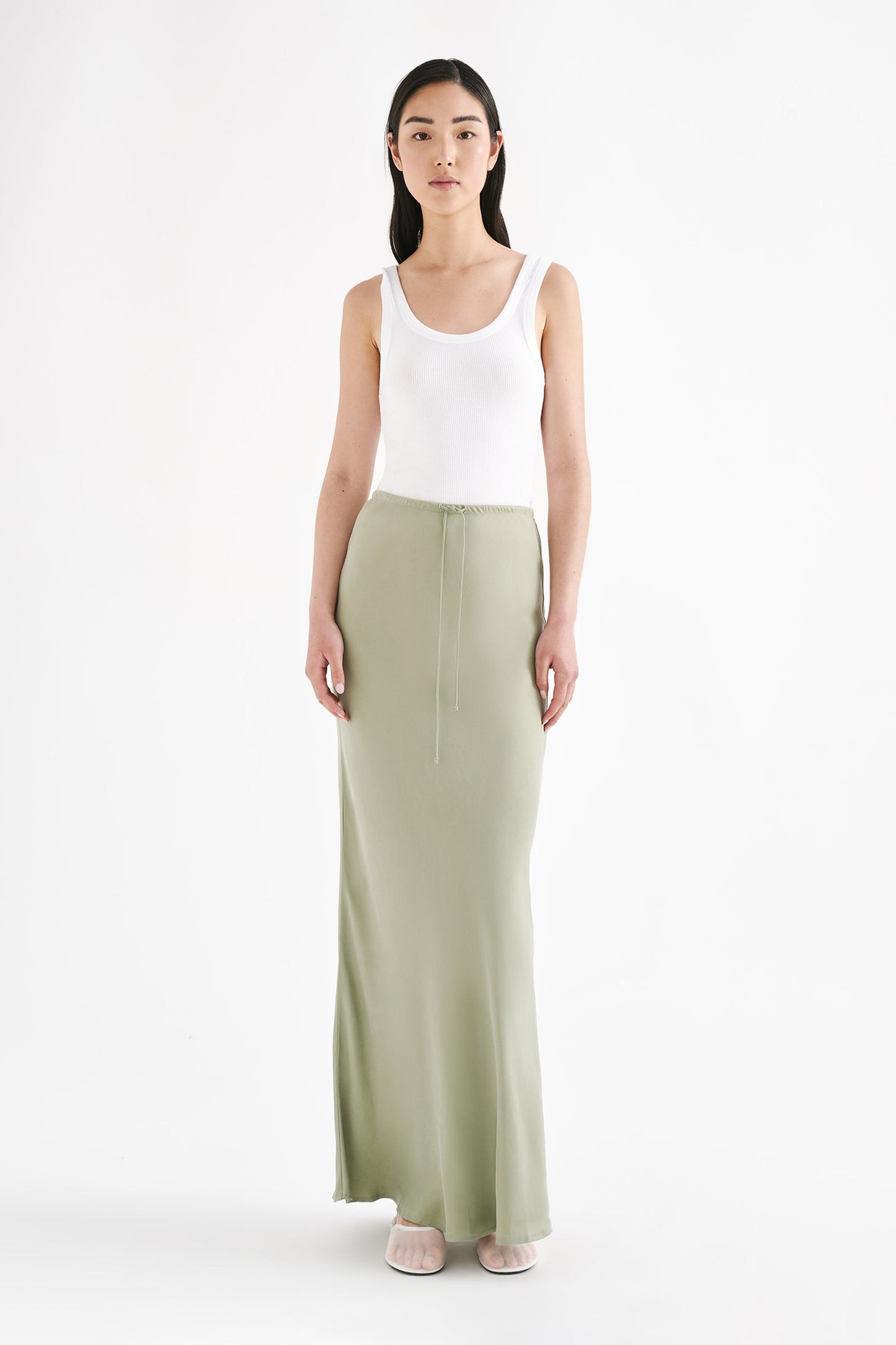 LEA CUPRO SKIRT