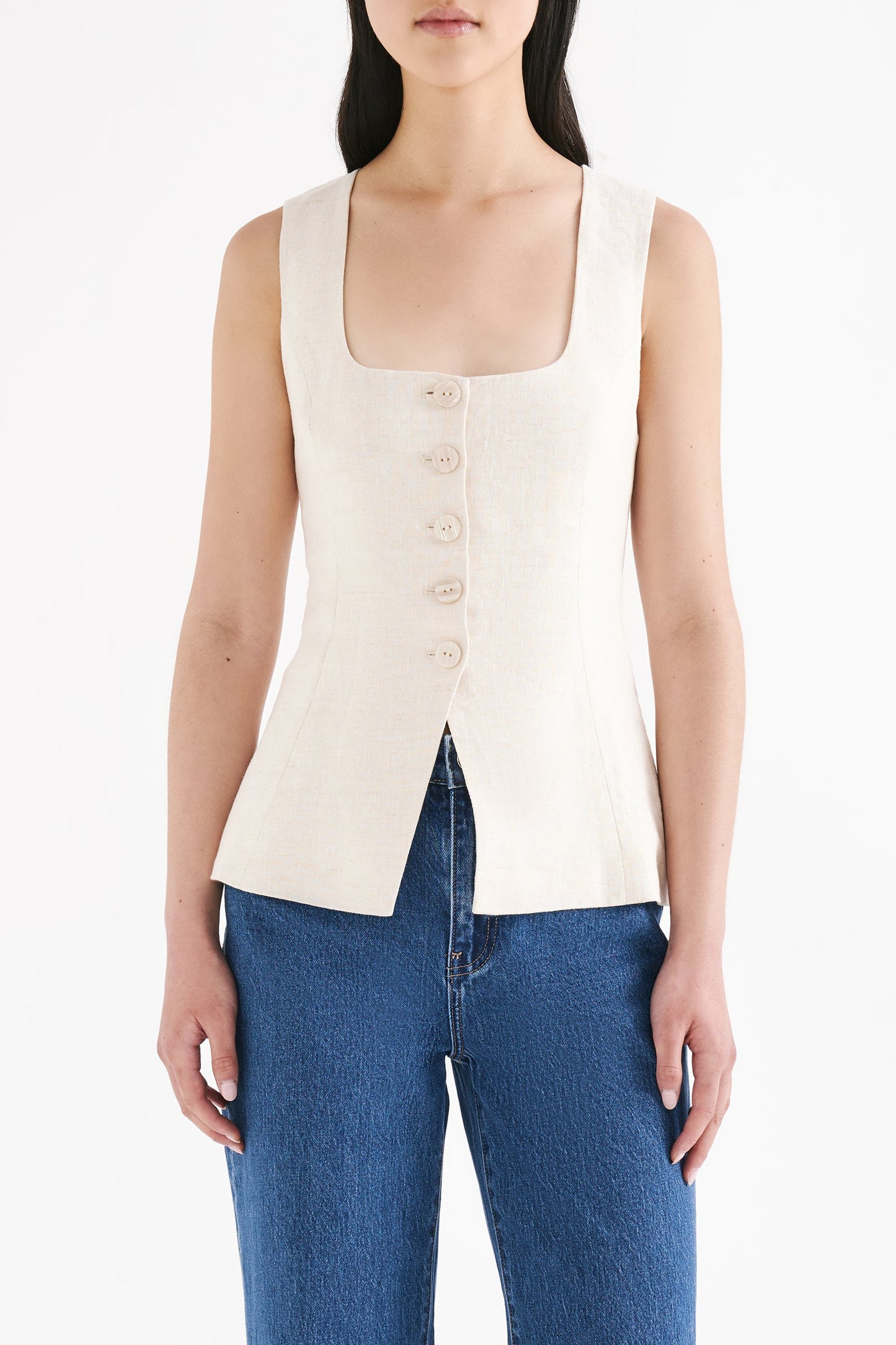 CLIO LINEN VEST
