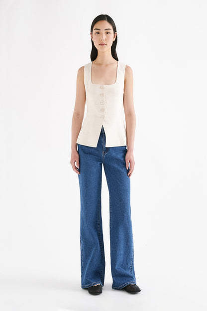 CLIO LINEN VEST