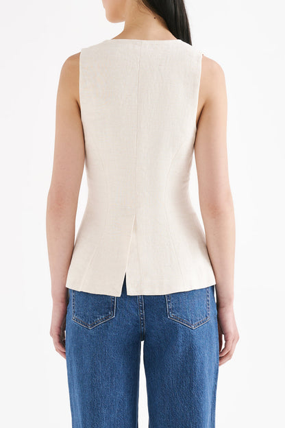 CLIO LINEN VEST