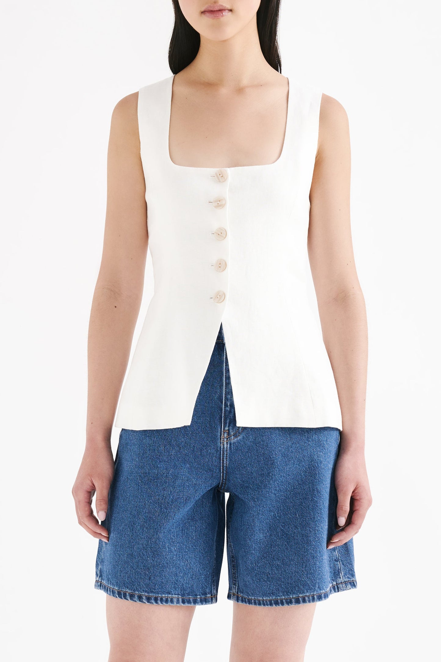 CLIO LINEN VEST