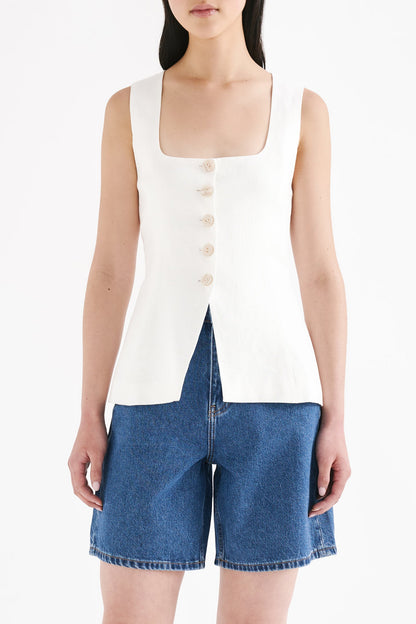CLIO LINEN VEST