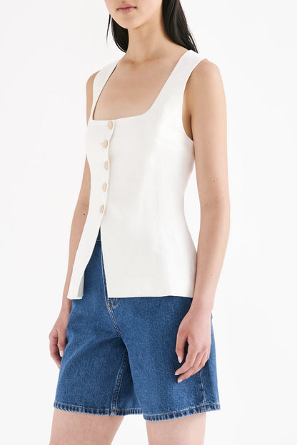 CLIO LINEN VEST
