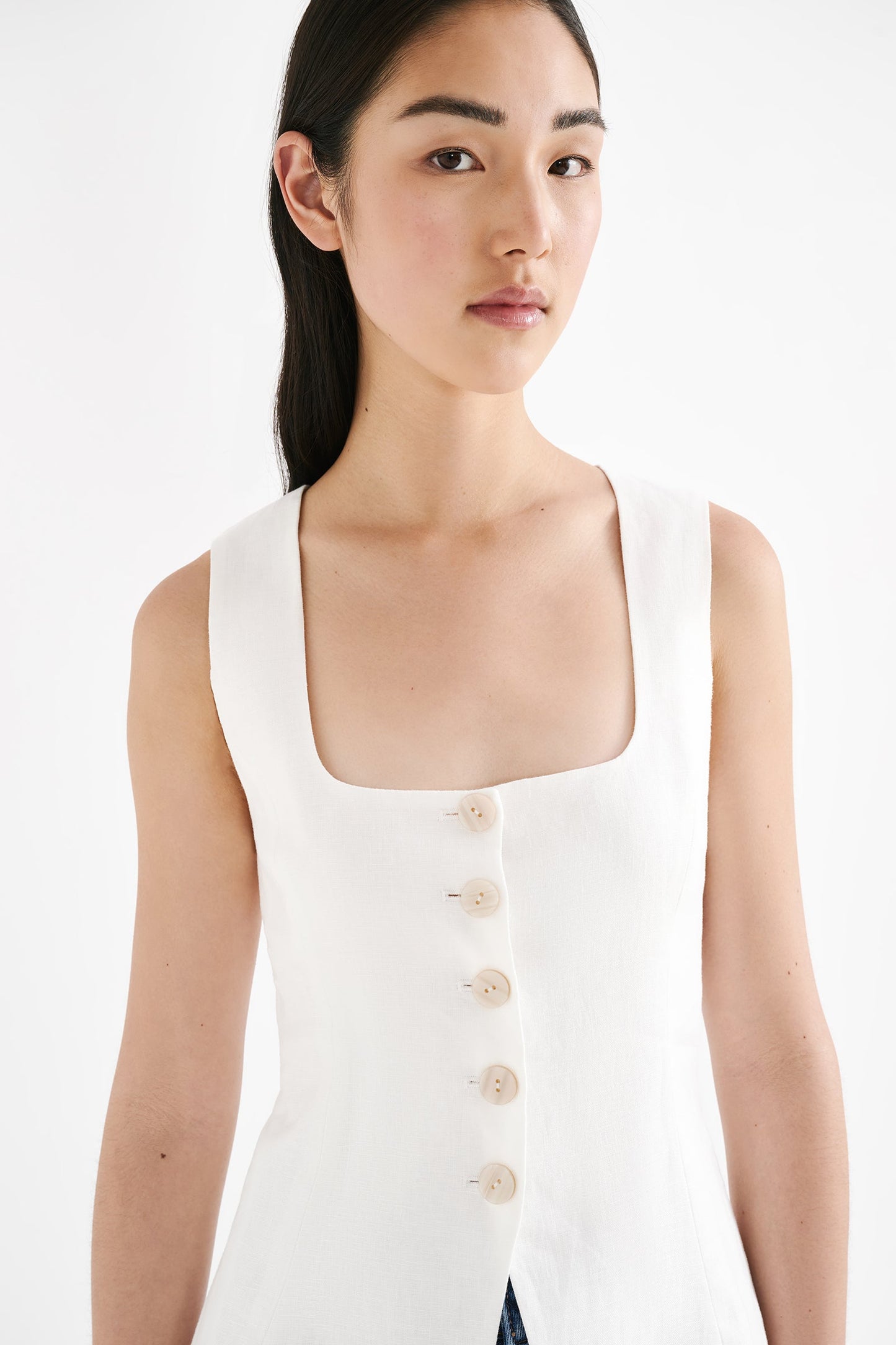 CLIO LINEN VEST