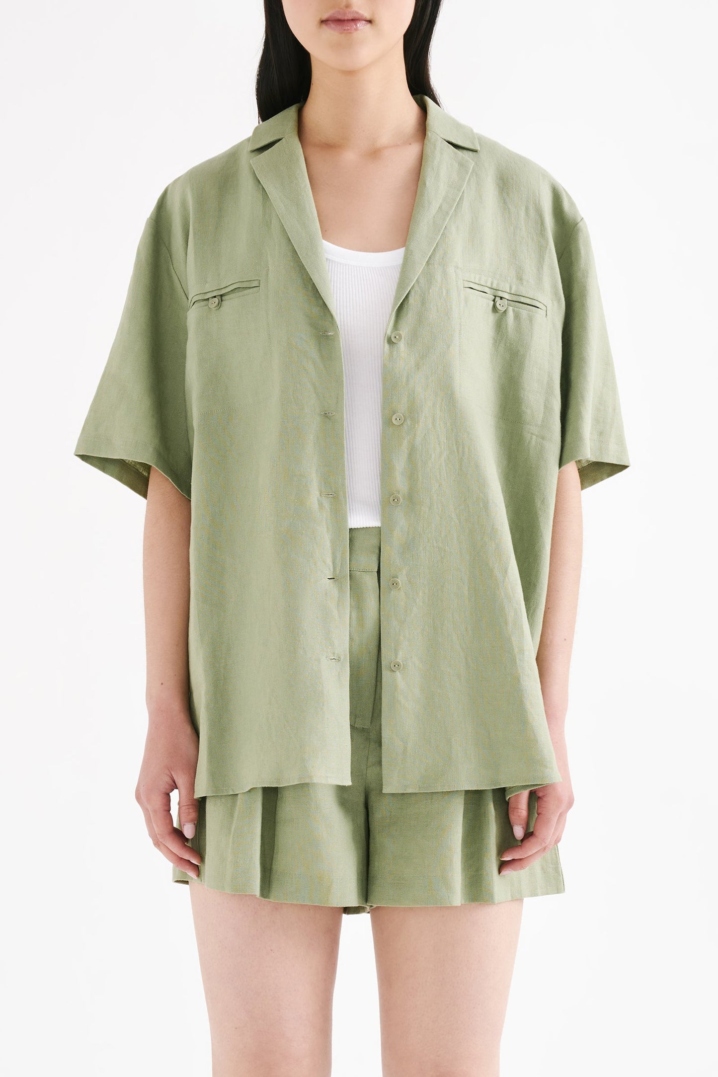 THILDA LINEN SHIRT