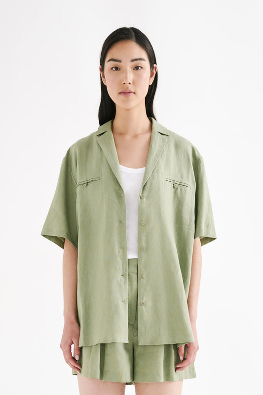 THILDA LINEN SHIRT