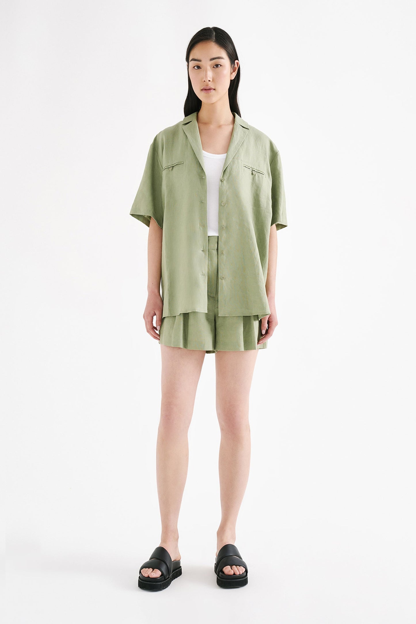 THILDA LINEN SHIRT