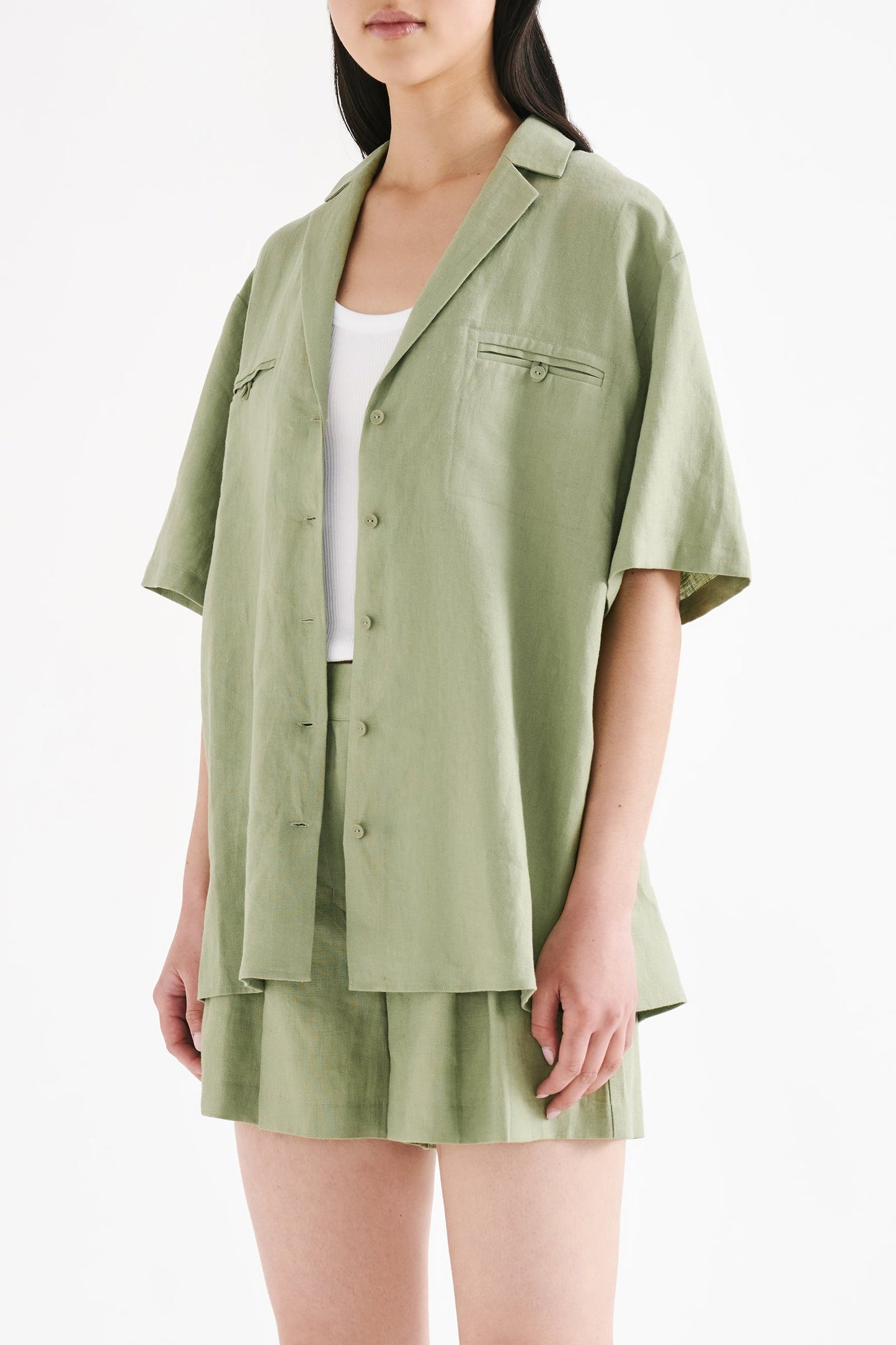 THILDA LINEN SHIRT
