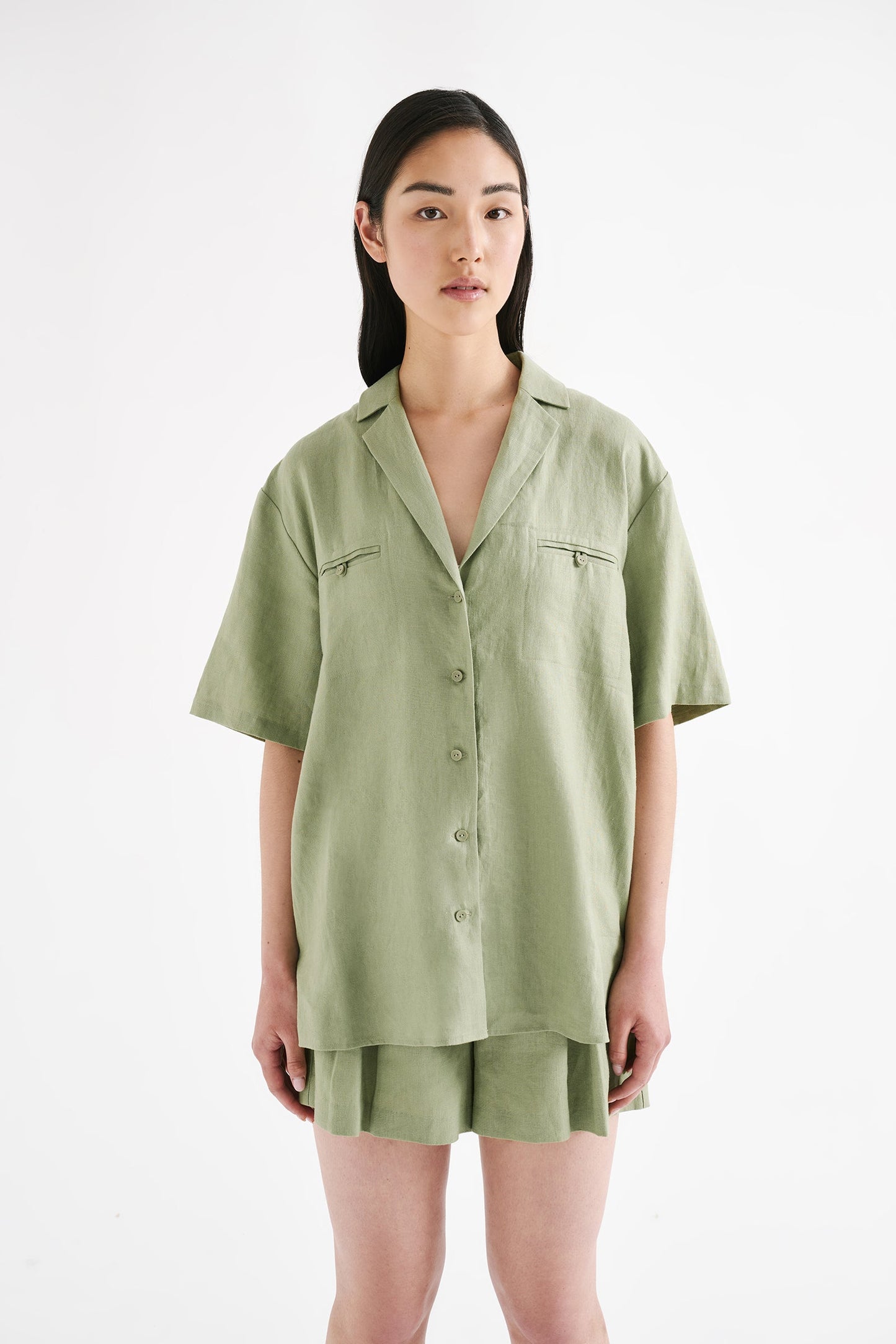 THILDA LINEN SHIRT
