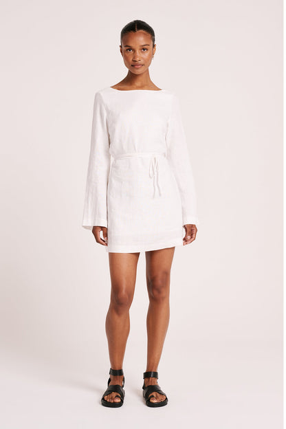 MINA LINEN DRESS