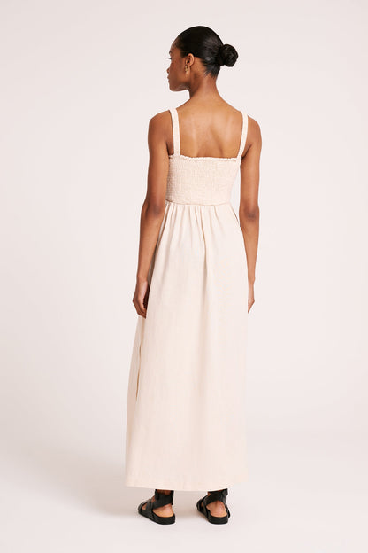 RYNN LINEN MAXI DRESS