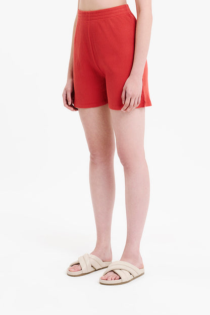 LOUNGE RIB LONGLINE SHORT