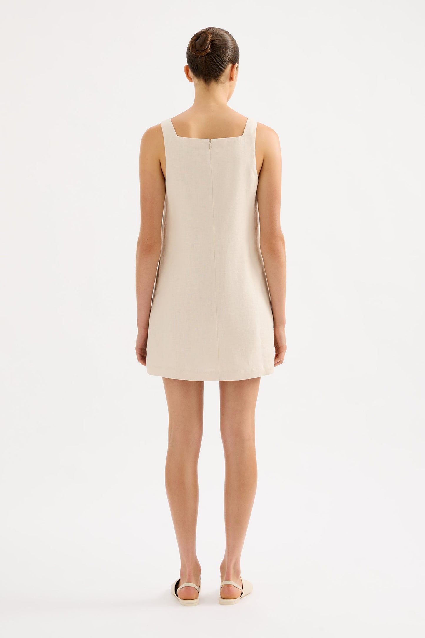 EDEN LINEN MINI DRESS