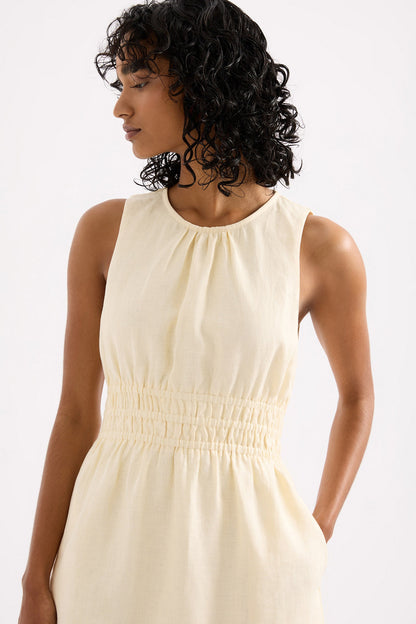 JAXSON LINEN MINI DRESS
