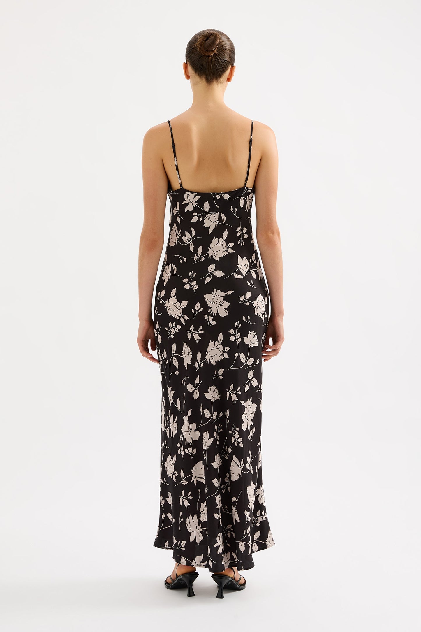 ALBA CUPRO MAXI DRESS