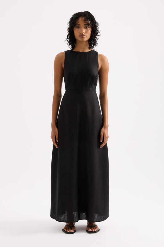 GAEL LINEN MAXI DRESS
