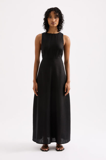 GAEL LINEN MAXI DRESS