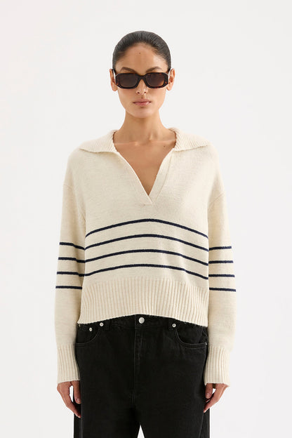 LOGAN RUGBY KNIT