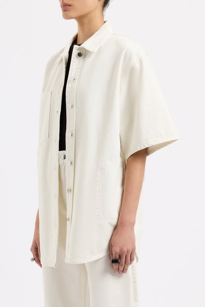 ORGANIC DENIM SHACKET