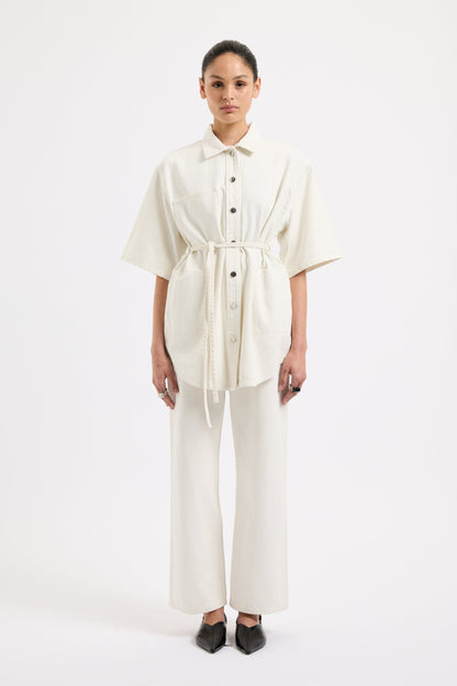 ORGANIC DENIM SHACKET