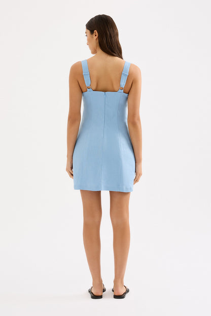 MONROE LINEN MINI DRESS