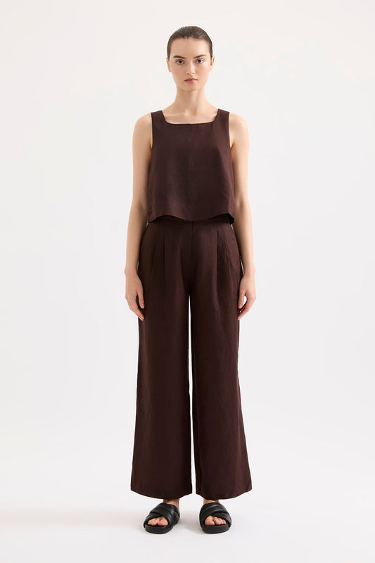 THILDA LINEN TOP