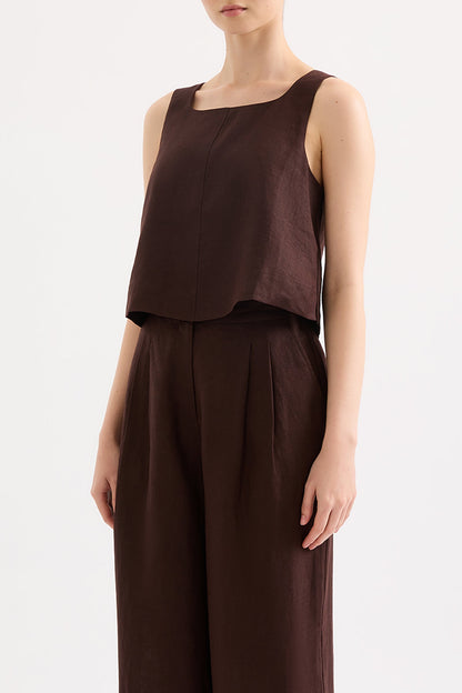 THILDA LINEN TOP