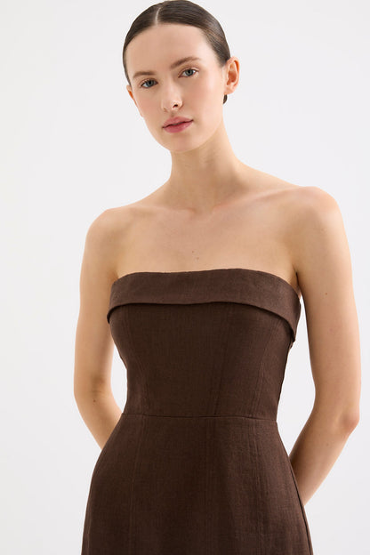LYRA LINEN DRESS