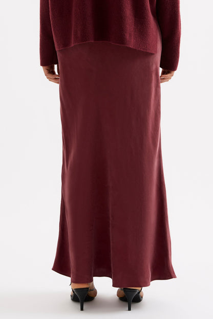 DEVIN TENCEL MAXI SKIRT