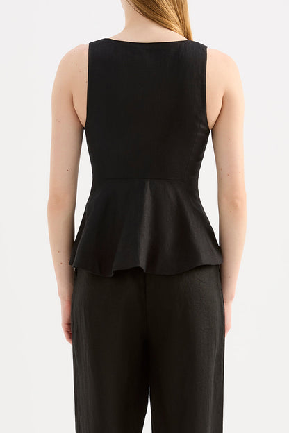 QUINN LINEN VEST