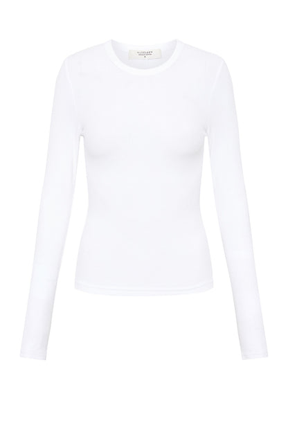 ORGANIC RIB LS TEE