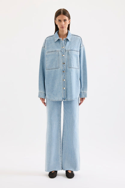 SHEEBA DENIM OVERSHIRT