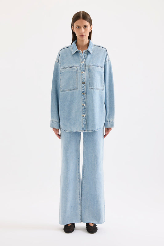 SHEEBA DENIM OVERSHIRT
