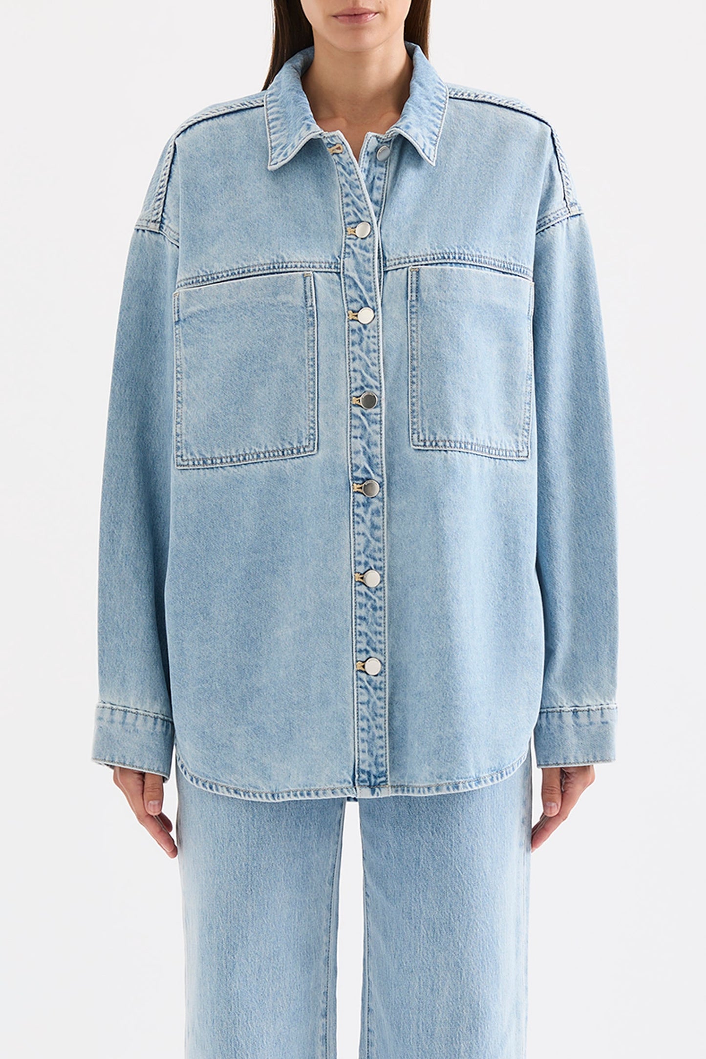 SHEEBA DENIM OVERSHIRT