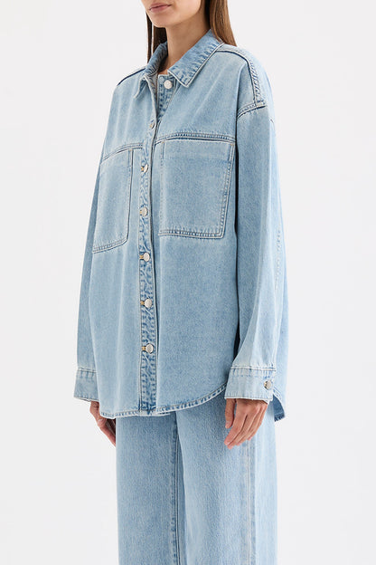 SHEEBA DENIM OVERSHIRT