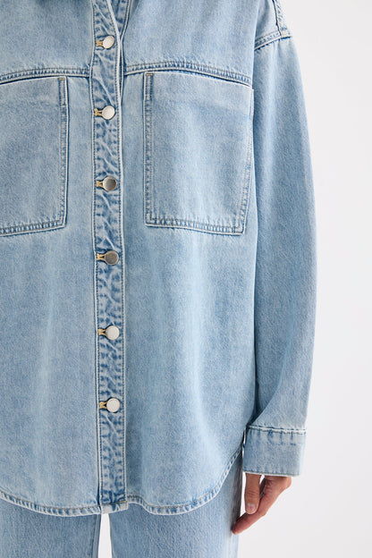 SHEEBA DENIM OVERSHIRT