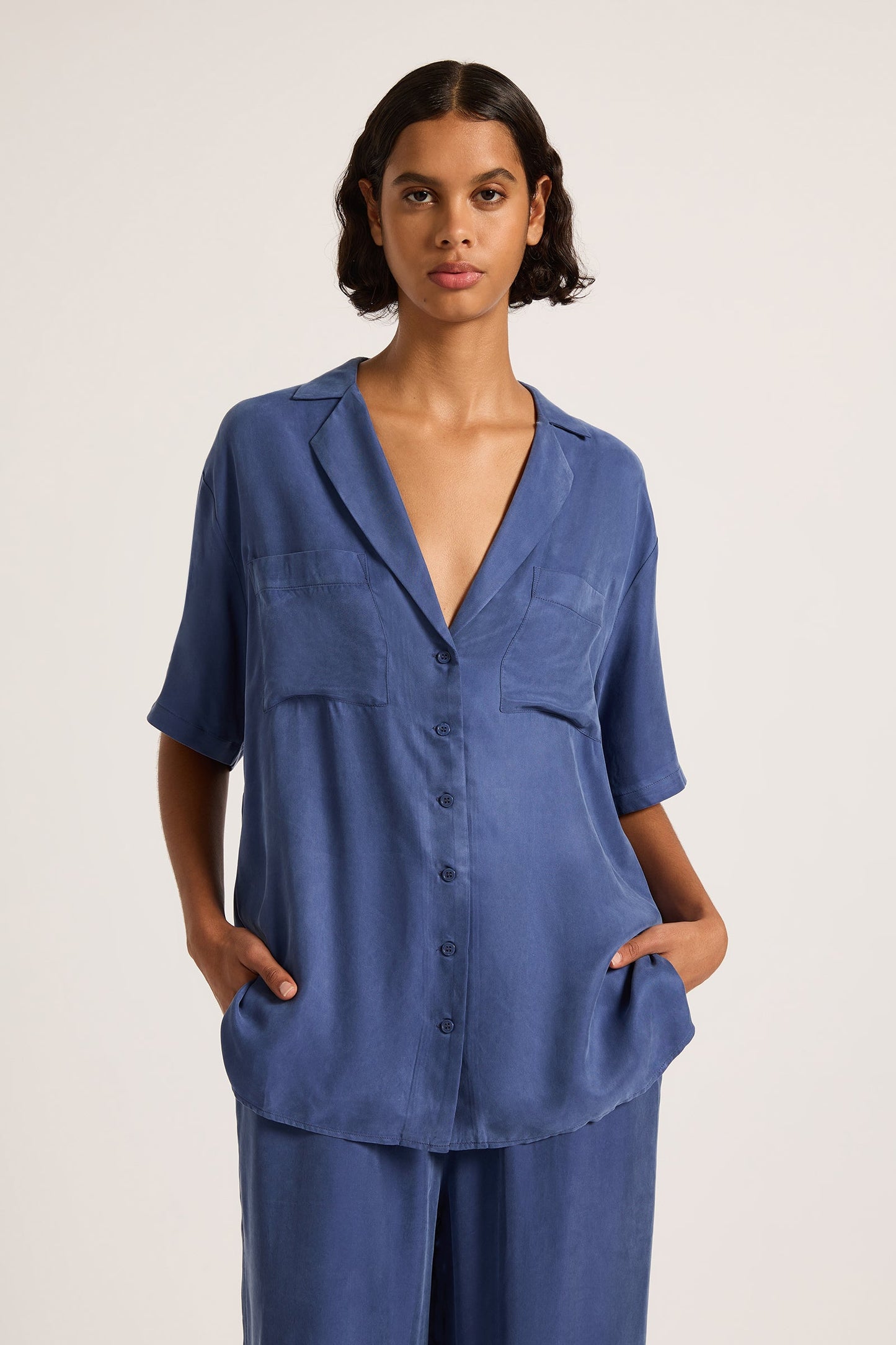 LUCIA CUPRO SHIRT