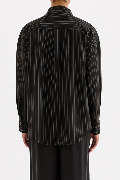MAEVE PINSTRIPE SHIRT