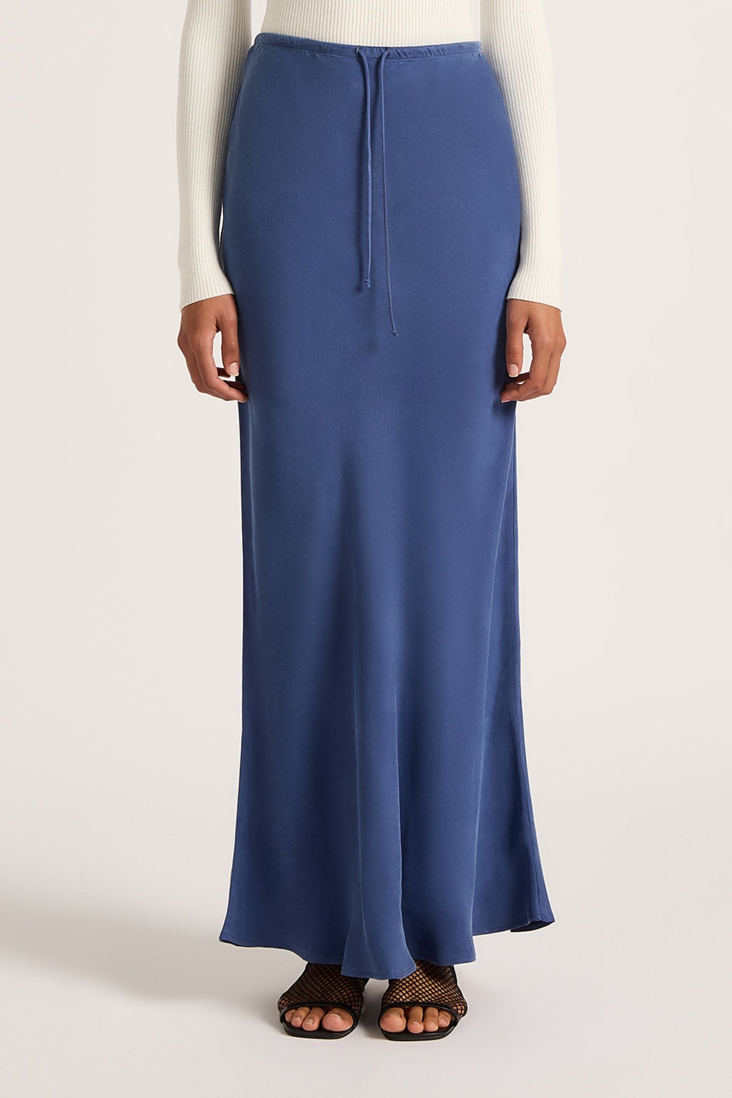 HAYZ CUPRO MAXI SKIRT
