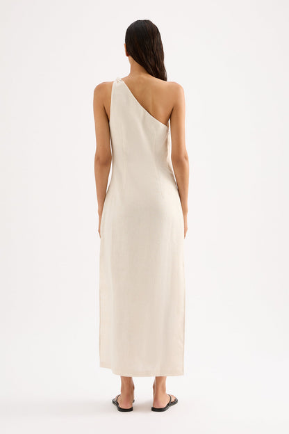 AVERY LINEN MIDI DRESS