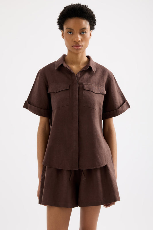 DESI LINEN SHIRT