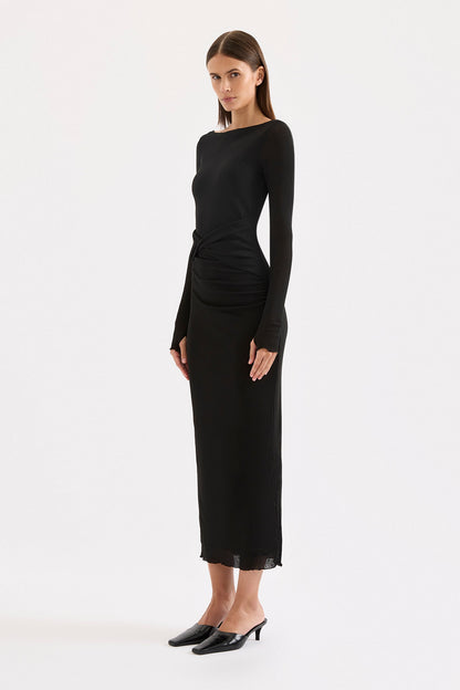 DALTON MESH MAXI DRESS