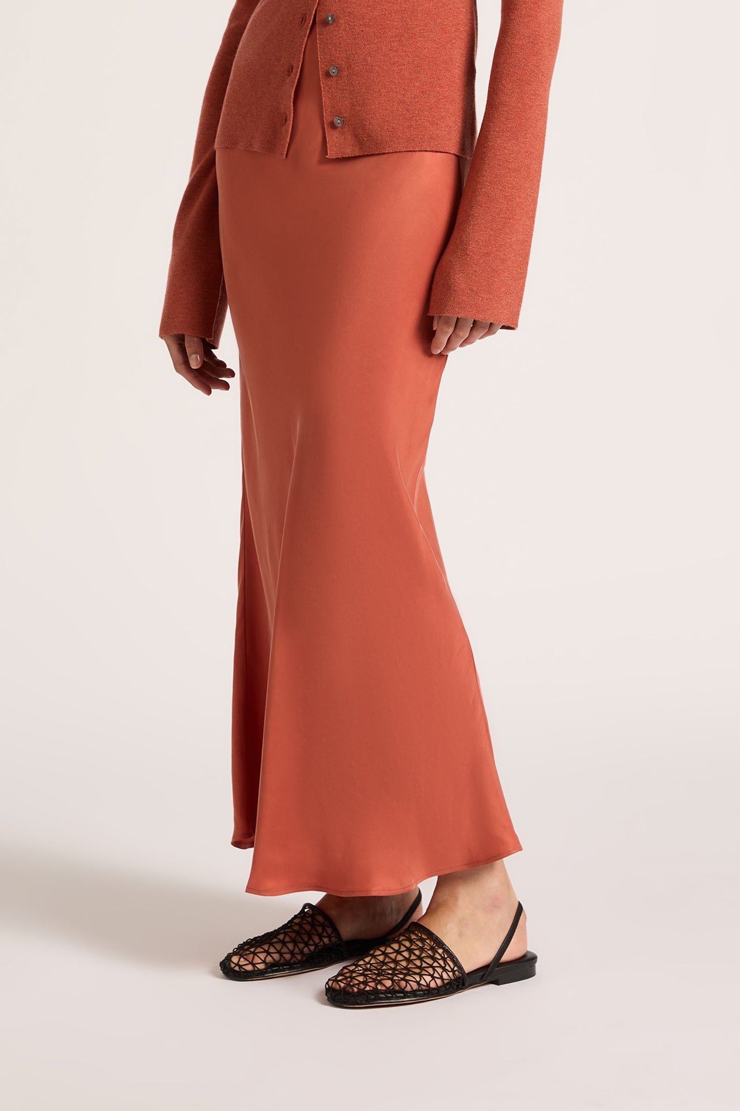 LEA CUPRO SKIRT