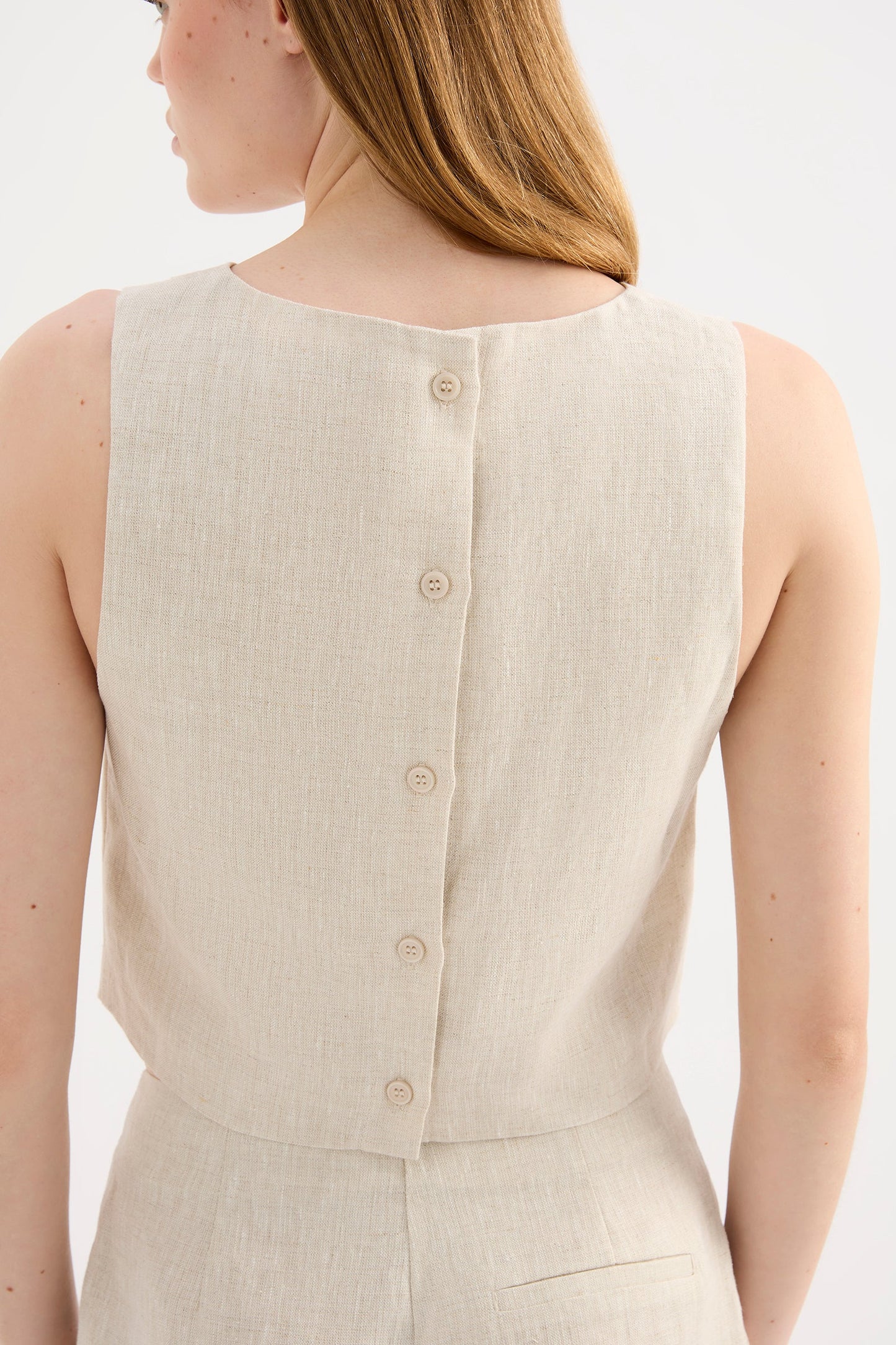MARLI LINEN TOP
