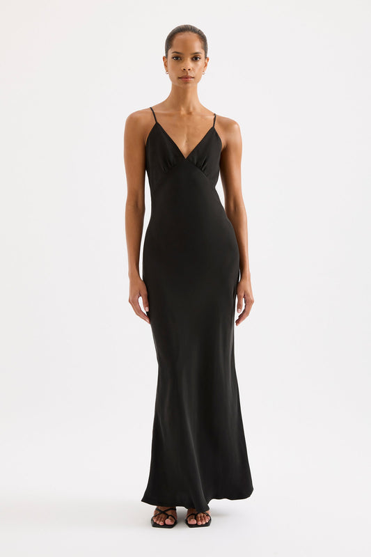 RIKA CUPRO SLIP DRESS