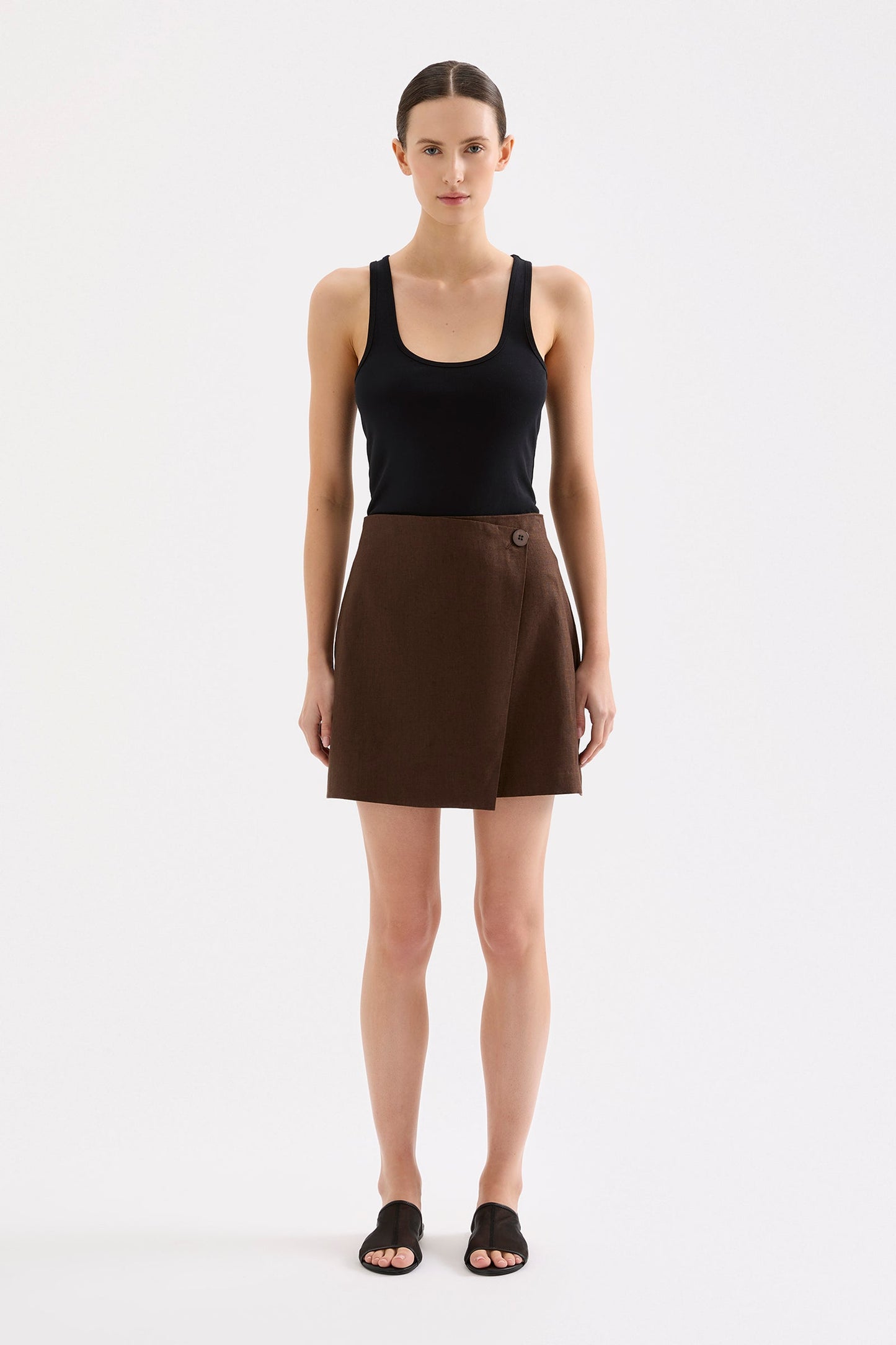 THILDA LINEN SKIRT
