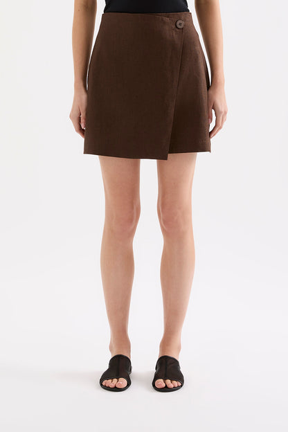 THILDA LINEN SKIRT